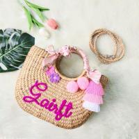 ราคา กระเป๋าผักตบชวา กระเป๋าสาน (2221039826)