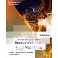 ราคา Munson's Fundamentals of Fluid Mechanics, 9th Edition, International Adaptation by Gerhart (Wiley Textbook) (10735990045)