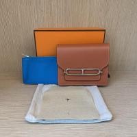 ราคา CO221006376] Hermes / Roulis Slim Wallet Evercolor PHW (19567938864)