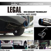 ราคา ท่อ HKS Honda Jazz GE ปลาย Tita เครื่อง L15A (4977607466)