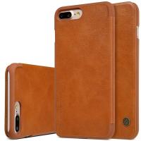 ราคา iPhone 8 Plus, 7 Plus เคสหนังฝาพับ Nillkin Qin Leather Case ของแท้% (1093155711)