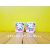 ราคา กระถางเพ้นท์ลายคิตตี้ (2059323202)