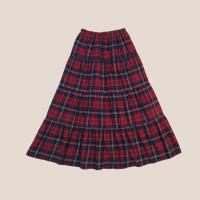 ราคา กระโปรง​สีแดงลาย​สก็อต​ทรงสวย​ มี​ซับใน​ แบรนด์​ #colza (10651126709)