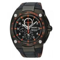 ราคา SEIKO นาฬิกาข้อมือผู้ชาย สายหนัง รุ่น SNAE37 (สีดำ) (295577193)