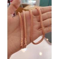 ราคา #สร้อยคอเศษนาคแท้ลายสี่เสาร์#สร้อยนาค#สร้อยคอนาคน้ำหนัก2บาท (20854172730)