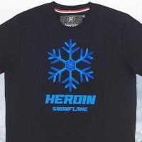 ราคา เสื้อยืดลายใหม่ Heroin Snow (11176845225)