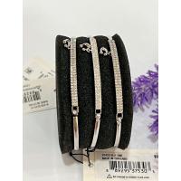 ราคา กำไล Coach แท้ Signature Pave Bar Hinged Bangle (23228216004)