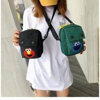 ราคา [ใส่โค้ดMMS15SMEลดเพิ่ม5.-] พร้อมส่ง อินแทรนด์ใหม่ กระเป๋าสะพายข้างแฟชั่นเอลโม่ ผ้าแคนวาส ใบเล็ก (14248066094)