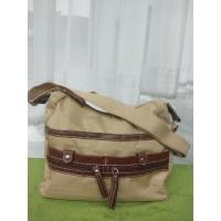 ราคา กระเป๋ามือสองยี่ห้อ nine west ผ้าไนลอน สีน้ำตาลกากี (10676787134)