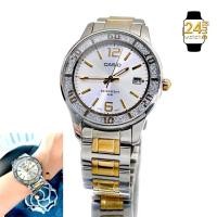 ราคา casioผู้หญิงแท้ นาฬิกาCasio คาสิโอ นาฬิกาแบรนด์เนม นาฬิกาสายทูโทน LTP-1359SG-7 มั่นใจนาฬิกาข้อมือแท้เท่านั้น พร้อมประกัน (3380589177)