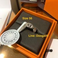 ราคา แหวน Hermes Chaine d'ancre Enchainee ring ไซส์ 56 (19393103966)