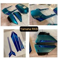 ราคา สติ๊กเกอร์ Yamaha RXS ถังน้ำมัน 1 คู่ กระเป๋าข้าง 1 คู่ ท้าย 1 คู่ Logic sticker (12229945276)