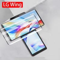ราคา ฟิล์มกระจกนิรภัยกันรอยหน้าจอ 9H ขอบโค้ง 3D สําหรับ LG Wing 5G LG Velvet LG G9 (17898828141)