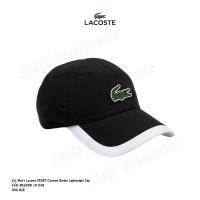 ราคา Lacoste หมวกแก๊ปผู้ชาย รุ่น Men's Lacoste SPORT Contrast Border Lightweight Cap Code: RK5398 10 258 (16811778019)
