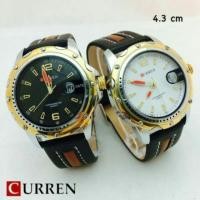 ราคา งานแบรนด์แท้นาฬิกาแฟชั่นแบรนด์ CURRENนาฬิกาสายหนังแท้ (299610)