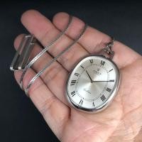 ราคา นาฬิกามือสอง ของแท้ Pocket wach ROLEX Cellini Model 3729, 18k White gold Size 33x45mm (4143547934)