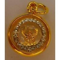 ราคา พญาครุฑ แบบที่ 2 พญาครุฑจี้กรอบไมคอนล้อมเพชร (1211017226)