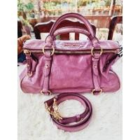 ราคา miu miu Miu Miu มิวมิว สีม่วง มีร่องรอยการใช้งาน แท้ 100% (13282091614)