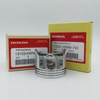 ราคา ลูกสูบและแหวน Honda แท้ ใช้สำหรับรถรุ่น Wave 110i / Dream super cub (2730408444)