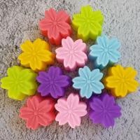 ราคา 【ชุด12 ชิ้น】แม่พิมพ์วุ้น พิมพ์วุ้น ดอกซากุระ ขนาด 3 CM แม่พิมพ์ซิลิโคนทำขนม วุ้นกะทิ พิมพ์ขนมชั้น (4311825618)