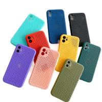 ราคา genuine ☋✁♈เคส iphoneสินค้าใหม่ด้านหลังมีรูระบายความร้อน มี9สีให้เลือกiPhone6 6s iPhone7 8 iPhoneXR 6plus 6splus 7plus (10985501934)