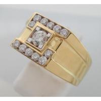 ราคา จิวเวอร์รี่มือสอง ของแท้ แหวนทองคำฝังเพชรแท้ brand Jubilee เม็ดหลักขนาด 0.23 กะรัต (7745179997)