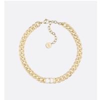 ราคา Dior CD Necklace Gold (3162585737)