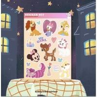 ราคา DISNEY GIRL STICKER (คู่กับ disney boy) A6 (11103968047)
