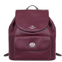 ราคา #ส่งฟรี EMS‼️ ของแท้ Sale‼️ % COACH F37621 MINI BILLIE BACKPACK IN PEBBLE LEATHER (1132401200)