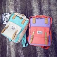 ราคา กระเป๋าเป้สไตล์ doughnut macaroon (168453159)