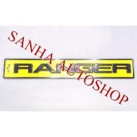 ราคา โลโก้ติดฝากระโปรงหน้าสีดำด้าน Ford Ranger ตัวอักษรสูง 3 เซนติเมตร (9420303987)