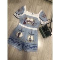 ราคา ❣️❣️จั๊มสูทขาสั้นทรงเจ้าหญิงงานป้าย❣️❣️ (7763039495)