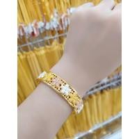 ราคา #กำไลข้อมือเศษทองลายกุหลาบสามกษัตริย์ (22071430409)