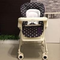 ราคา เก้าอี้ไฮแชร์สารพัดประโยชน์ ยี่ห้อ Aprica สีดำลายมิกกี้เมาส์พร้อมเบาะรองสำหรับเด็กเล็ก (1537684776)