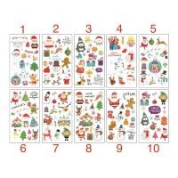ราคา Happy New Year Nail Tatto tattoo สำหรับเด็ก การ์ตูน คาแรคเตอร์ แทททู ติดเล็บ สติกเกอร์เล็บแบบลอกน้ำ รวมลาย น่ารักทุกลาย (21457356071)