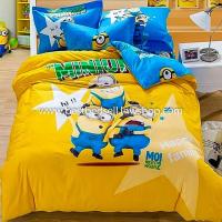 ราคา ผ้าปูที่นอนMinionsครบชุด(ชุดผ้าปู+ผ้านวม)ลายการ์ตูน ลาย"มินเนี่ยน" CNMN14 (1088342922)