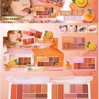 ราคา 87112-03 พาเลทอายแชโดว์ 10 สี kiss Beauty อายเนื้อละเอียด อายแชร์โดว์สีสวยๆ ประกายชิมเมอร์ (14779091250)