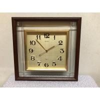 ราคา SEIKO Quartz กรอบไม้กระจกใส นาฬิกาแขวนผนังมือสองญี่ปุ่น (23376810471)