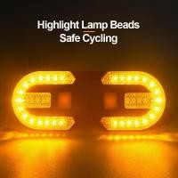 ราคา 3 in 1 ไฟเลี้ยวจักรยาน LED ไร้สาย มองเห็นชัด พร้อมรีโมตคอนโทรล ชาร์จ USB อุปกรณ์เสริม (22281571449)