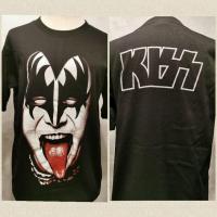 ราคา เสื้อยืด Kiss ของแท้ มือสอง สภาพดี (20718397496)