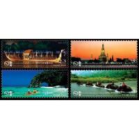 ราคา B624 แสตมป์ไทยยังไม่ได้ใช้ ชุด 50 ปี การท่องเที่ยวแห่งประเทศไทย ปี 2553 ครบชุด 4 ดวง (4430107581)