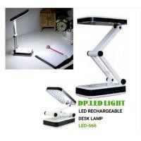 ราคา โคมไฟตั้งโต๊ะLEDชาร์จไฟได้ในตัวรุ่นLED-666 (988865763)