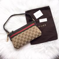 ราคา Gucci Beige/Ebony GG Canvas Jolicoeur แท้ล้าน% (12366051140)