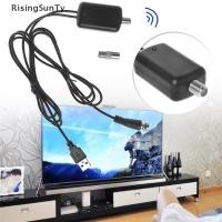 ราคา [RisingSunTy] เสาอากาศขยายสัญญาณดิจิทัล HDTV 25db สําหรับสายเคเบิล TV Fox ♨ขายดี (14274803862)