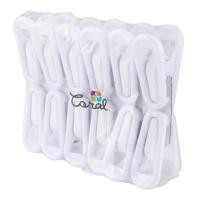 ราคา กิ๊บหนีบผ้า CSP สีขาว แพ็ค 12 ชิ้น (5120380972)