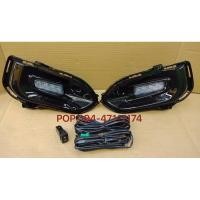 ราคา ไฟเดไลท์ JAZZ GK ไฟตัดหมอก สปอร์ตไลท์ แจ๊ส จีเค ปี 2017 2018 2019 sportlight led jazz HONDA NEW JAZZ GK Led (6648710577)