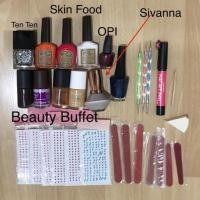 ราคา ขายเหมา น้ำยาทาเล็บ Skin Food ของแท้ และอปก ทำเล็บ (3841111679)