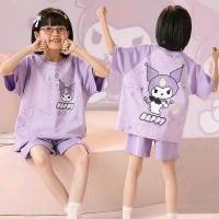 ราคา ชุดเซ็ทเด็ก งาน 2 ชิ้นลายการ์ตูน Sanrio Kuromi (17595837880)
