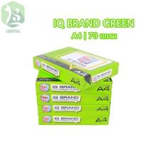 ราคา กระดาษ IQ brand green A4 (70 แกรม ) (1593778732)
