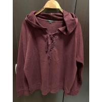 ราคา เสื้อแขนยาวสีแดงเลือดหมูมีฮู๊ด (22900716401)